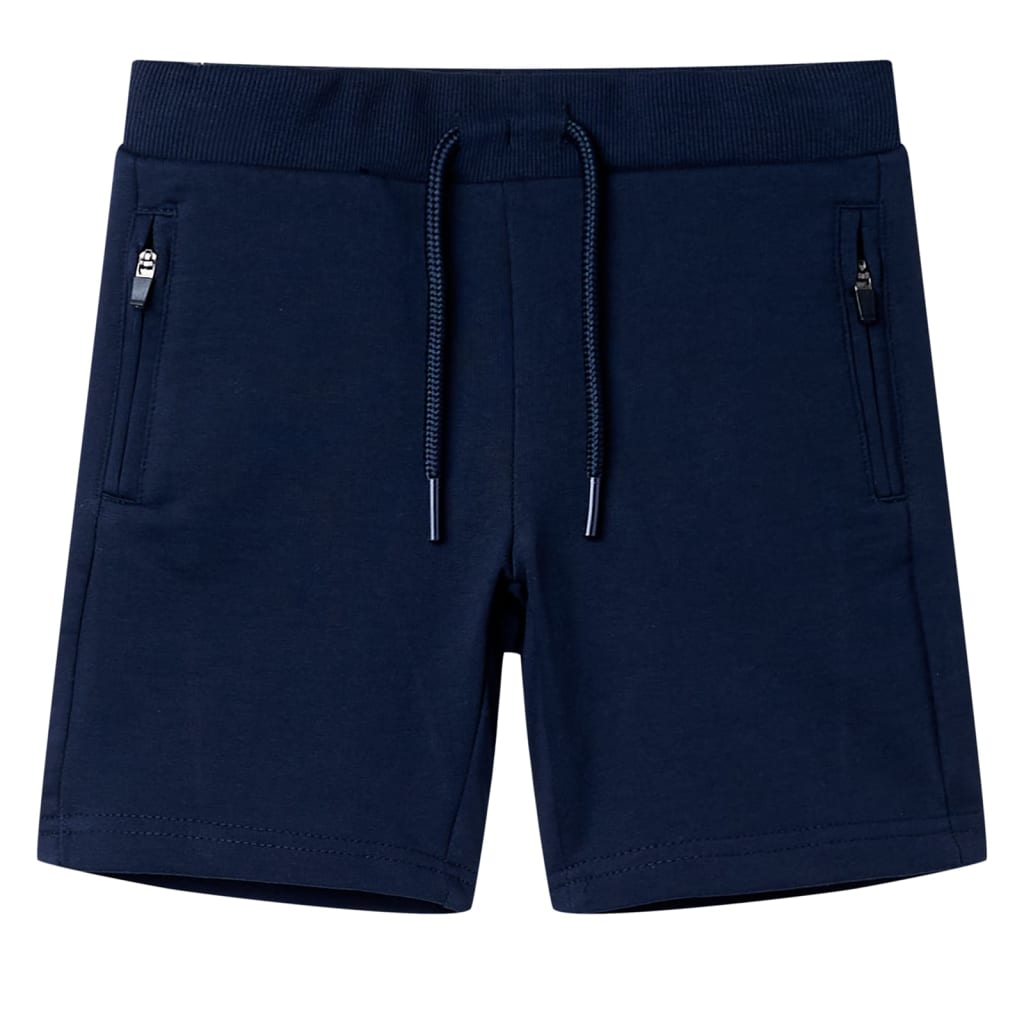 vidaXL Kindershorts Marineblau 92