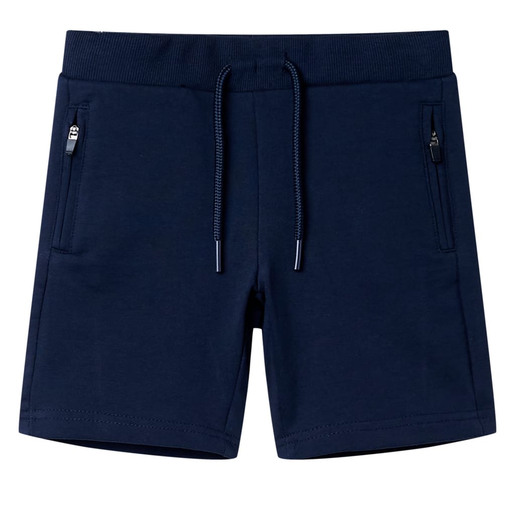 vidaXL Kindershorts Marineblau 128