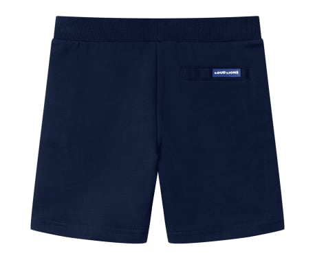 vidaXL Pantal&oacute;n corto infantil azul marino 128