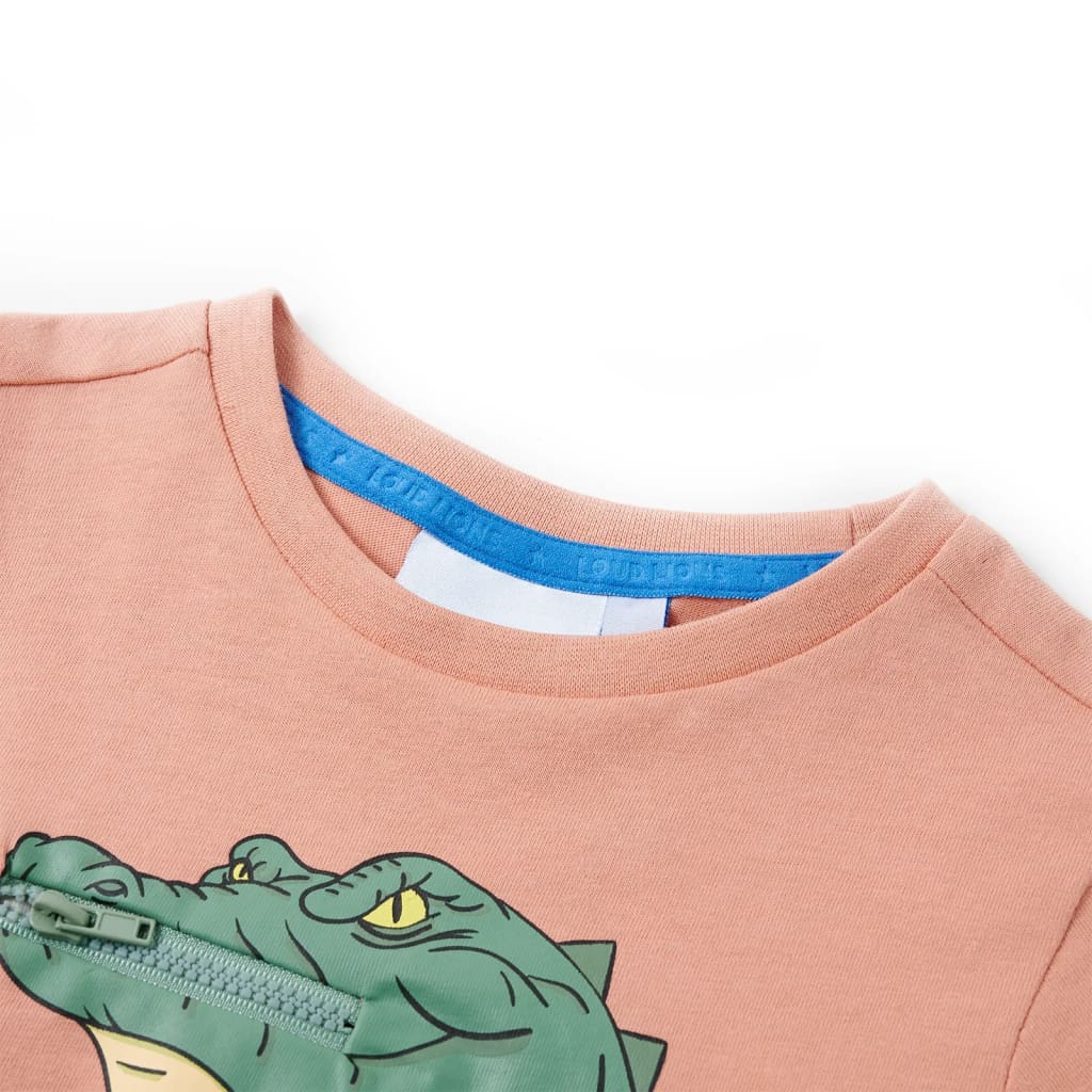 Thumbnail - vidaXL Kinder-T-Shirt Hellorange 116
