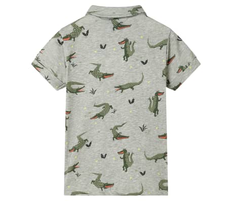 Kids' Shirt Light Khaki Melange 92