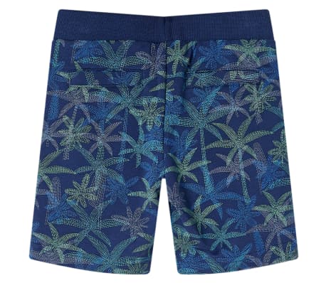 Short pour enfants avec cordon de serrage bleu marine 140