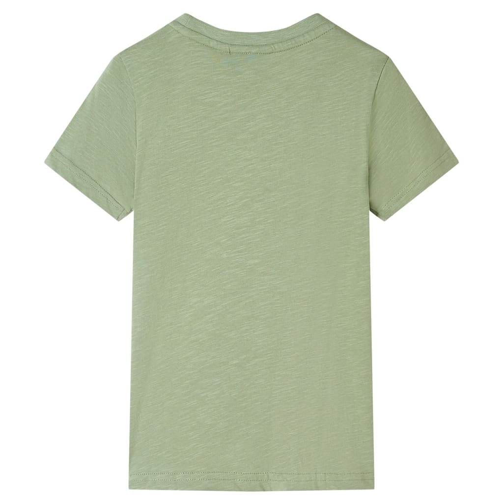 vidaXL Kindershirt 92 lichtkakikleurig afbeelding