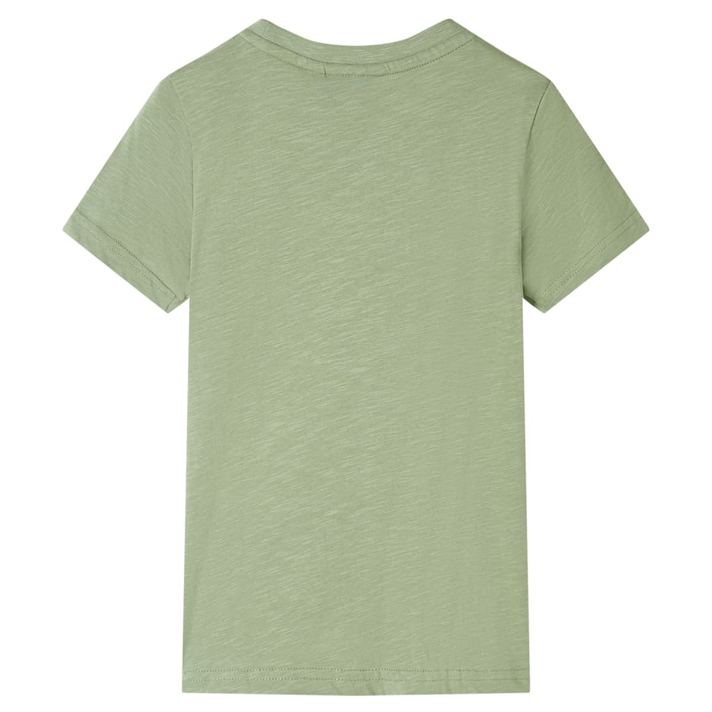 vidaXL Kindershirt 116 lichtkakikleurig afbeelding