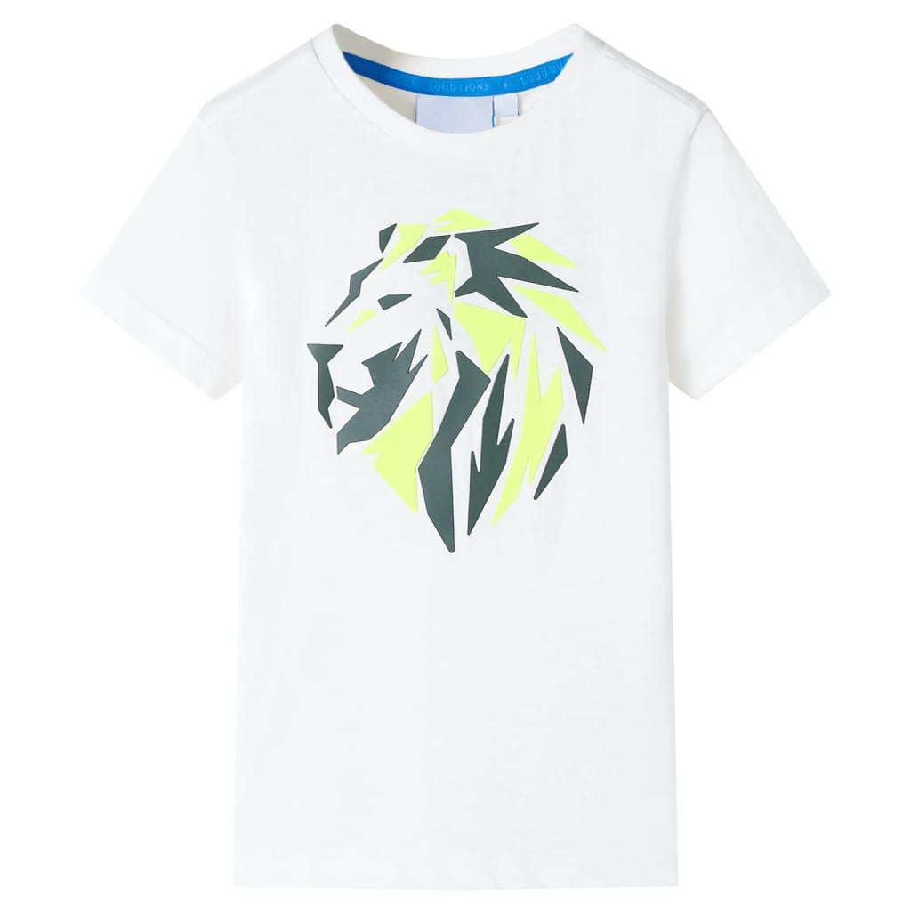 vidaXL Kinder-T-Shirt Ecru 92