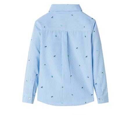 Cămașă pentru copii, albastru deschis, 140