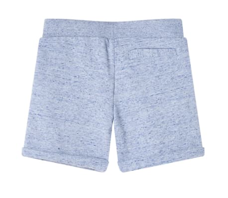 Otro&scaron;ke kratke hlače z vrvico modra melange 104