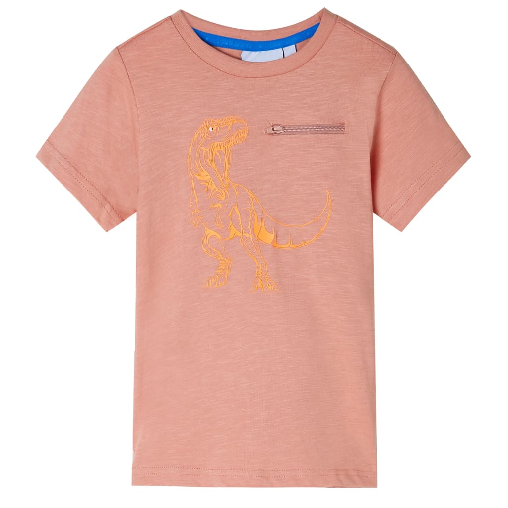 vidaXL Kinder-Kurzarmshirt Hellorange 104