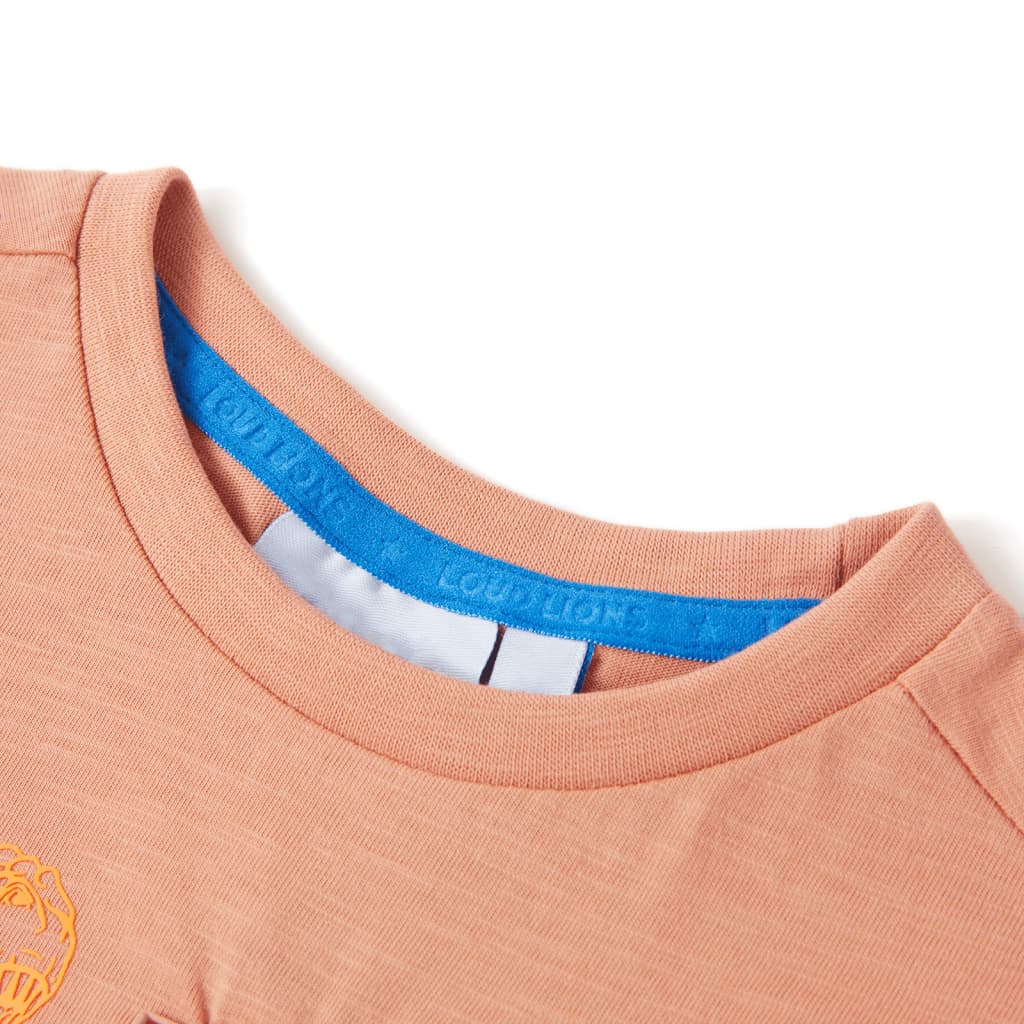Thumbnail - vidaXL Kinder-Kurzarmshirt Hellorange 116