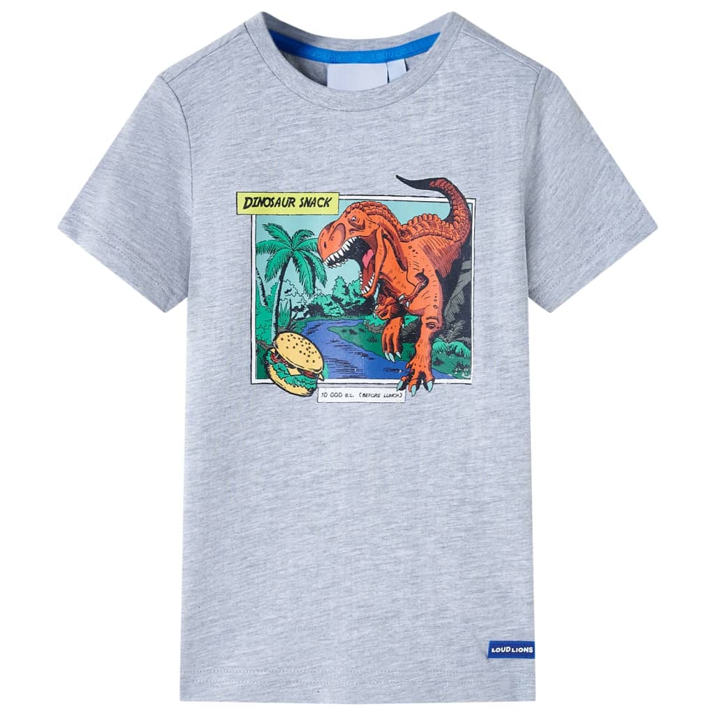 Tricou pentru copii, gri, 104