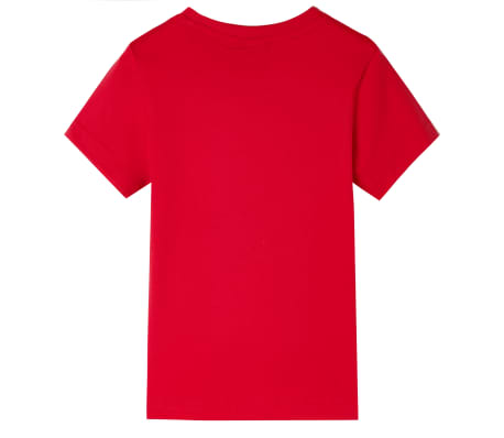 Kinder-T-Shirt Rot 128