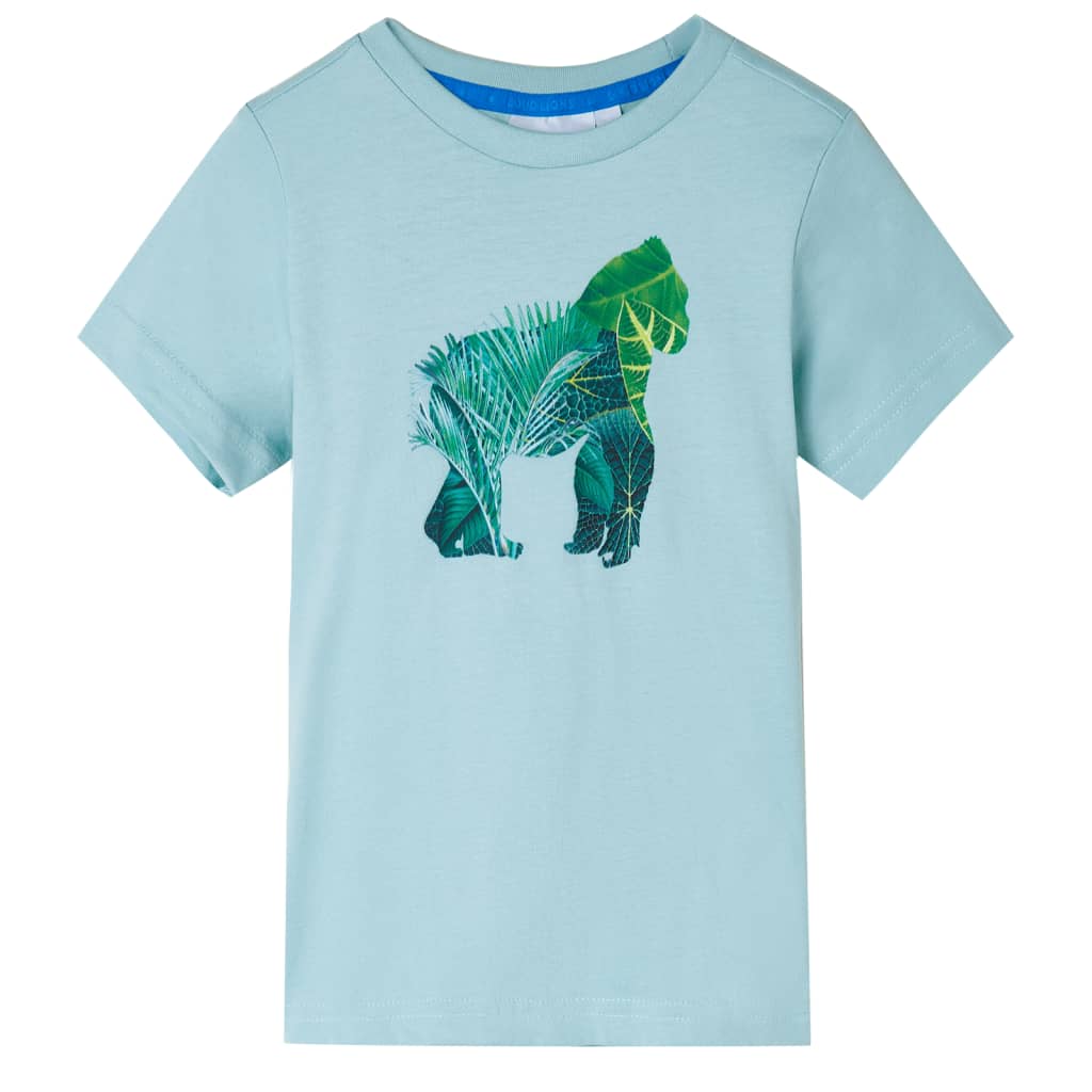 vidaXL Kinder-T-Shirt Hellblau 140