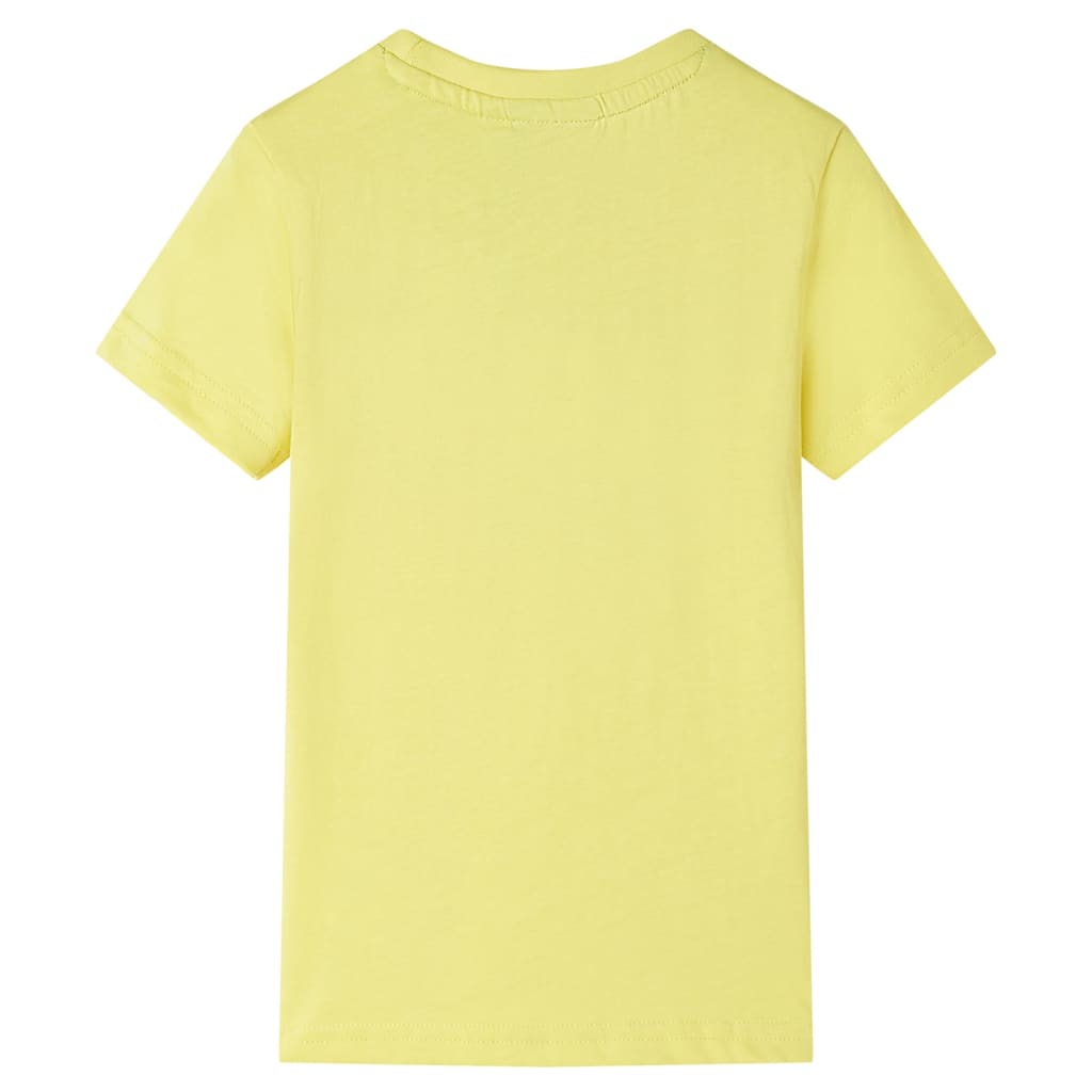 vidaXL Kindershirt 116 geel afbeelding