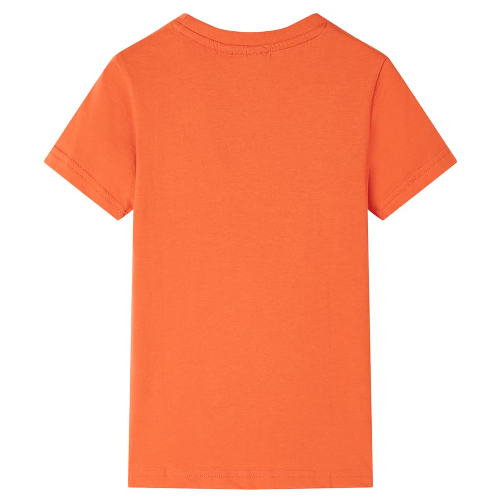 vidaXL Kindershirt 92 feloranje afbeelding