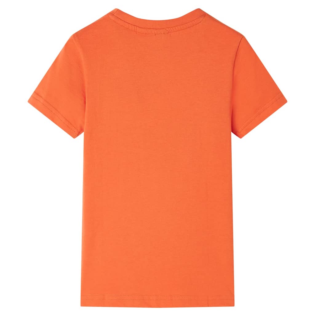 vidaXL Kindershirt 116 feloranje afbeelding