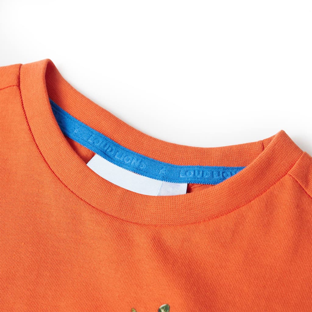 Thumbnail - vidaXL Kinder-T-Shirt Hellorange 116