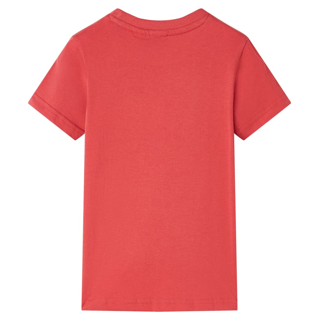 vidaXL Kindershirt 92 rood afbeelding