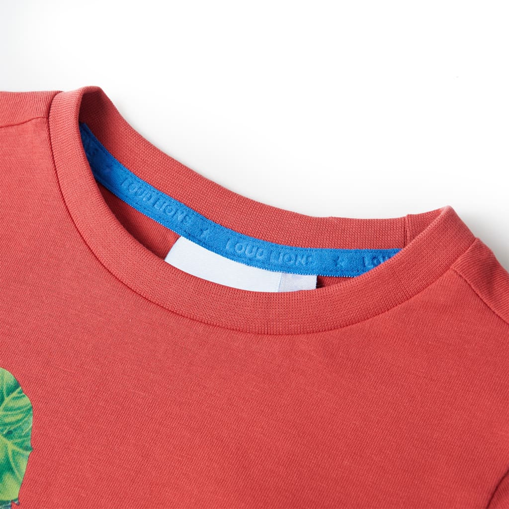 Thumbnail - vidaXL Kinder-T-Shirt Rot 92