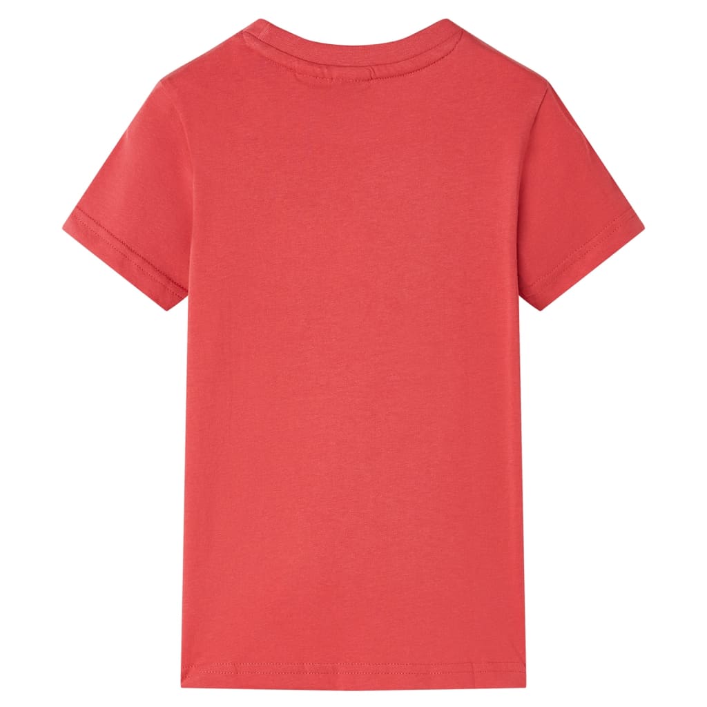 vidaXL Kindershirt 140 rood afbeelding