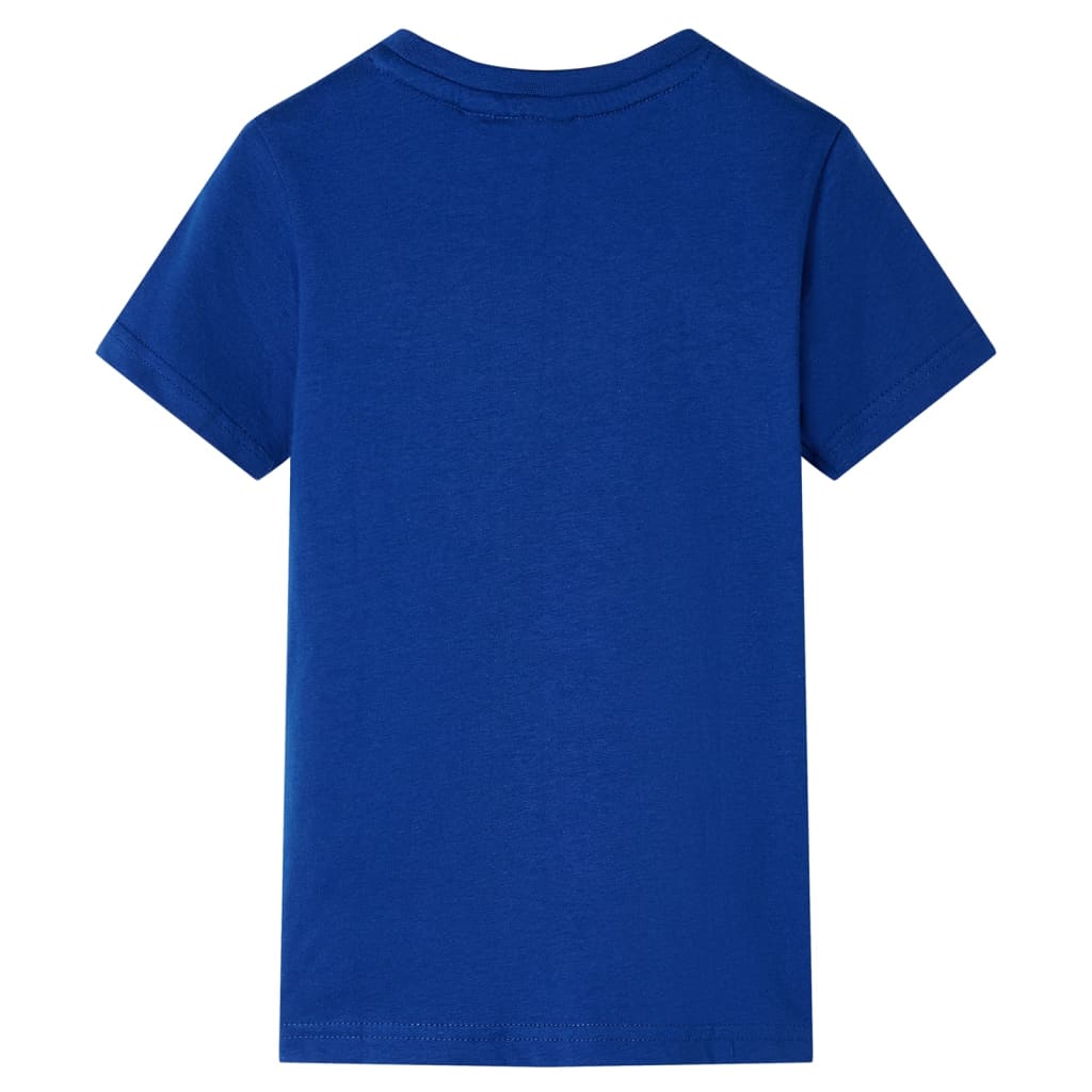 vidaXL Kindershirt 116 donkerblauw afbeelding