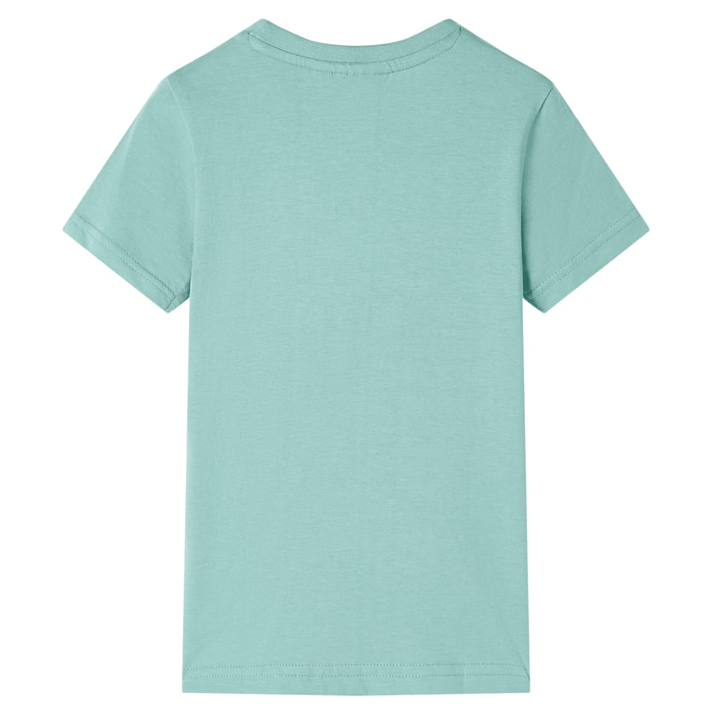 vidaXL Kindershirt 128 lichtkakikleurig afbeelding