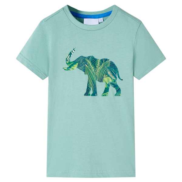 Laste T-s&auml;rk, hele khaki, 140