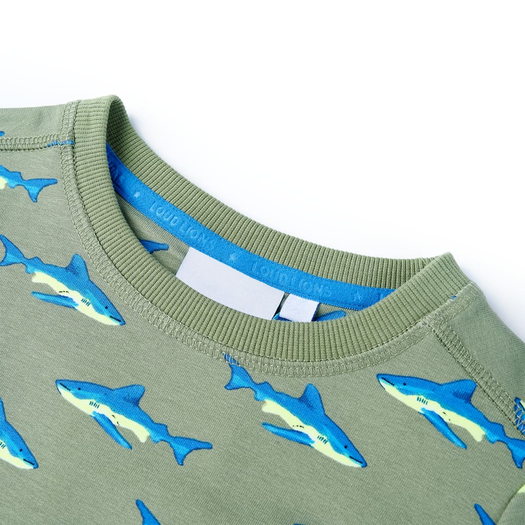 Thumbnail - vidaXL Kinder-Sweatshirt Helles Khaki 104