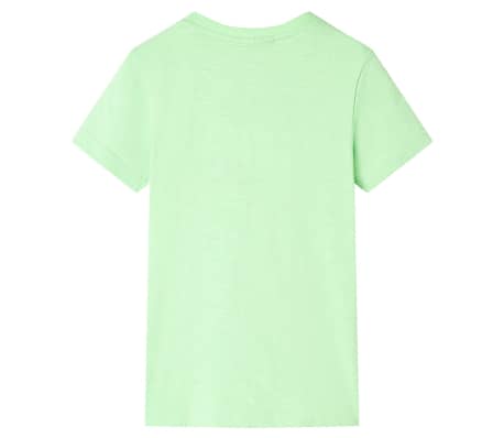 T-shirt pour enfants vert n&eacute;on 92