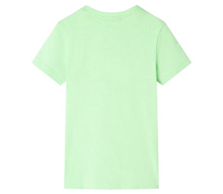Tricou pentru copii, verde neon, 104
