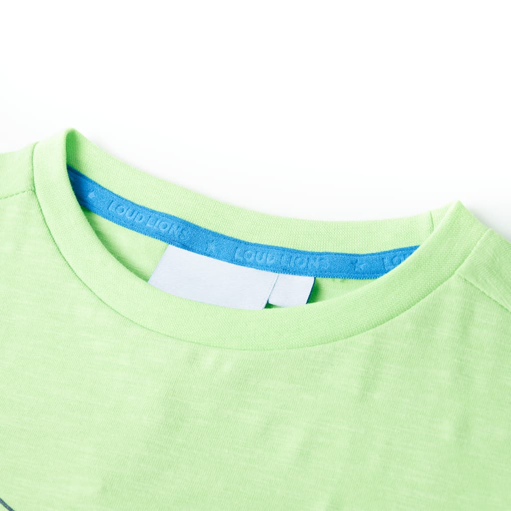 Thumbnail - vidaXL Kinder-T-Shirt Neongrün 128