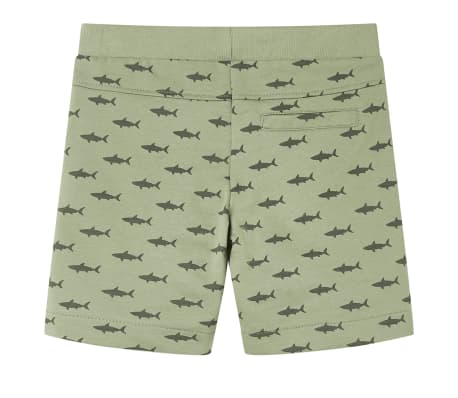 Kindershorts mit Kordelzug Helles Khaki 92
