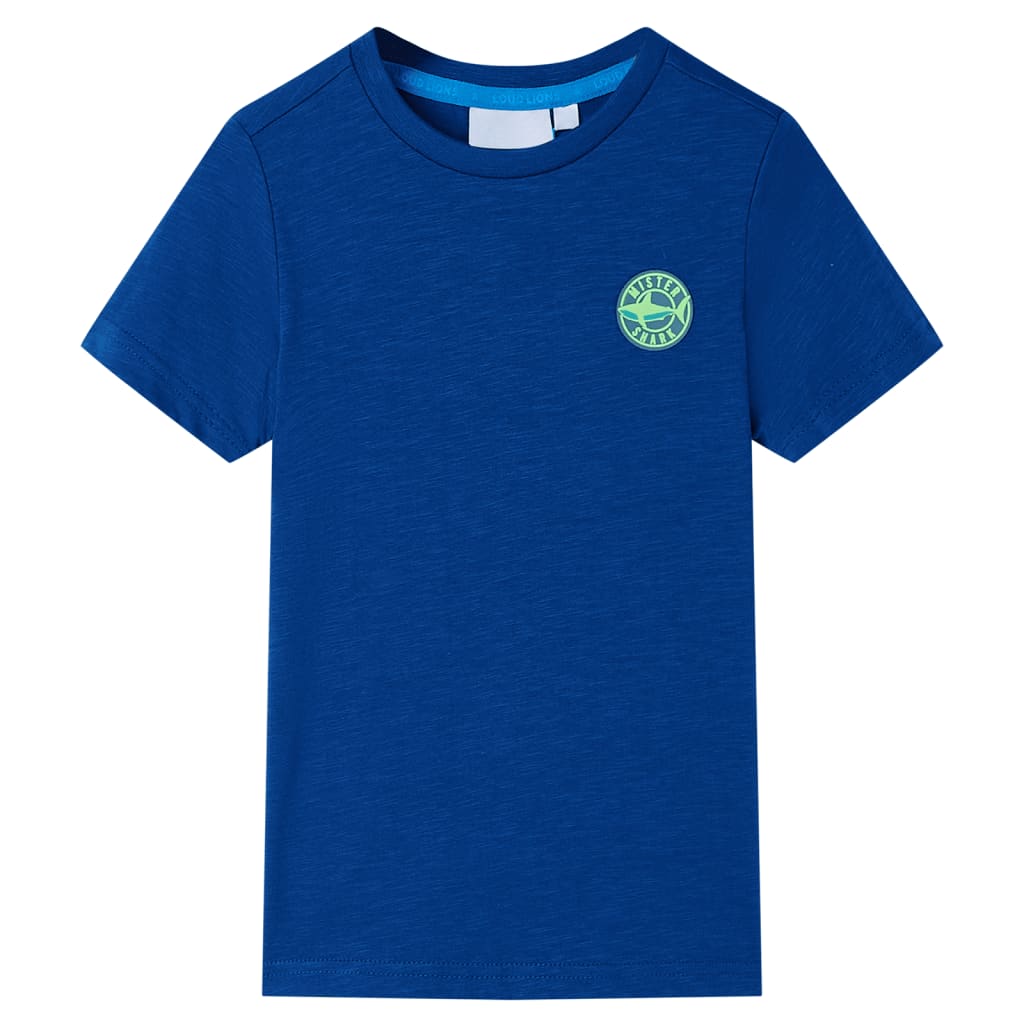 vidaXL Kinder-T-Shirt Dunkelblau 140