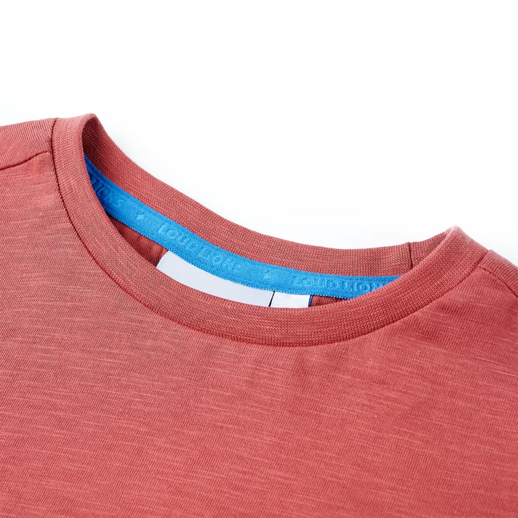 Thumbnail - vidaXL Kinder-T-Shirt Paprikarot 92