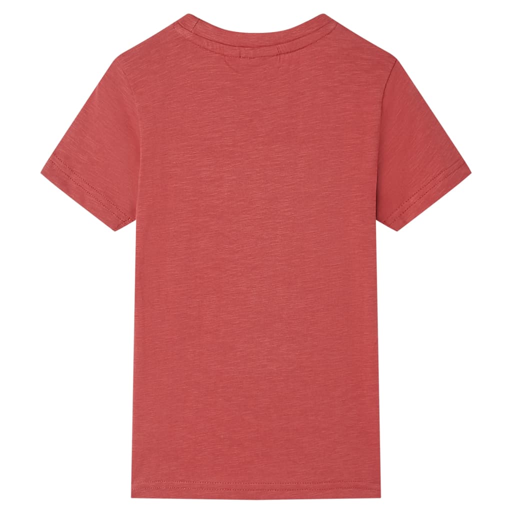 vidaXL Kindershirt 104 paprikakleurig afbeelding