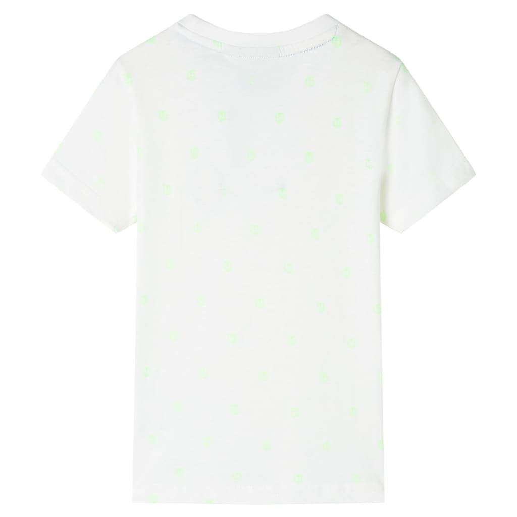 vidaXL Kindershirt 104 ecru afbeelding