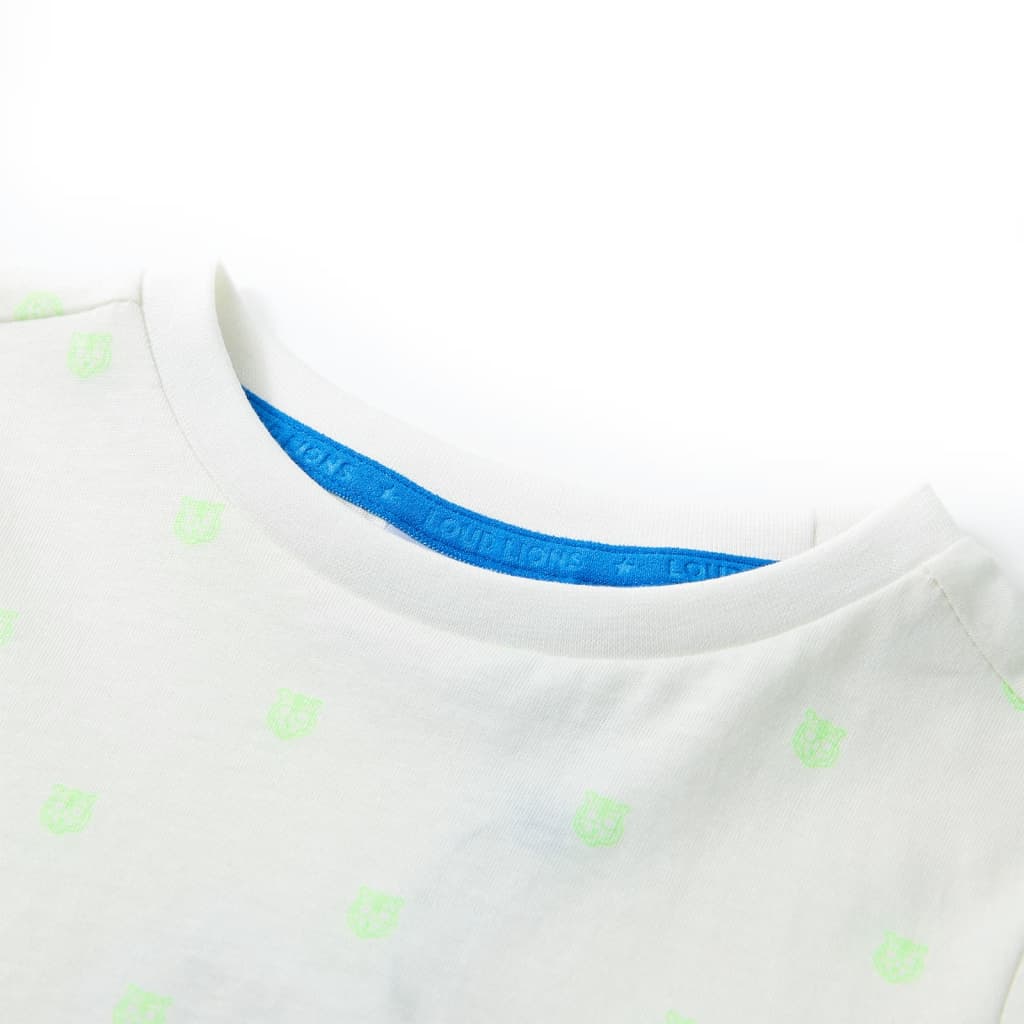 Thumbnail - vidaXL Kinder-T-Shirt Ecru 104