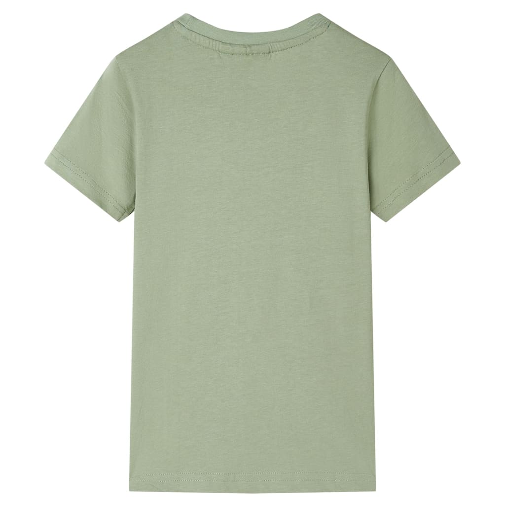 vidaXL Kindershirt 92 lichtkakikleurig afbeelding