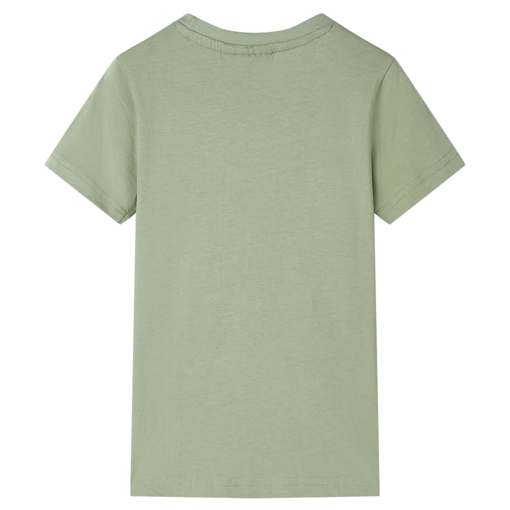 vidaXL Lasten T-paita vaalea khaki 104
