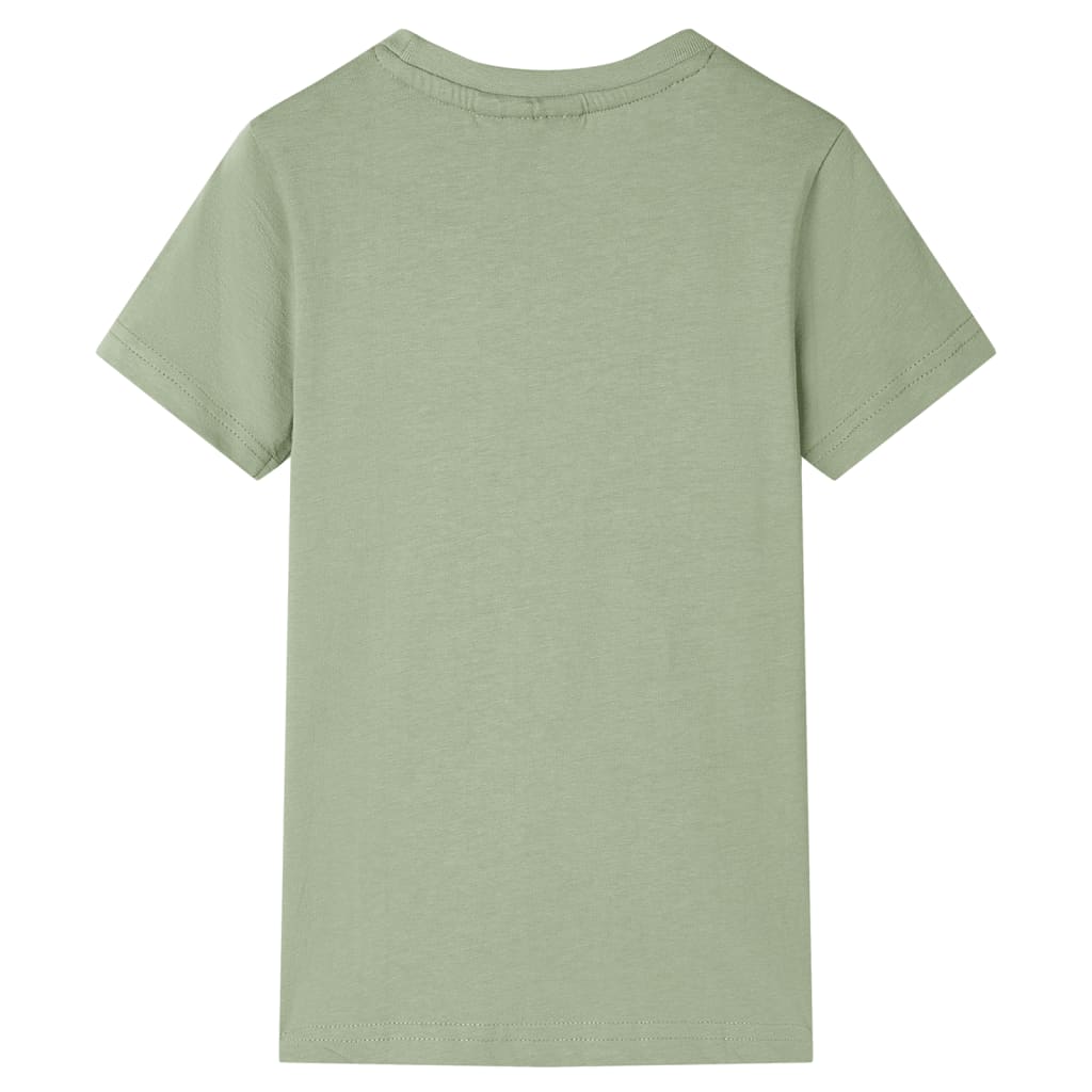 vidaXL Kindershirt 116 lichtkakikleurig afbeelding