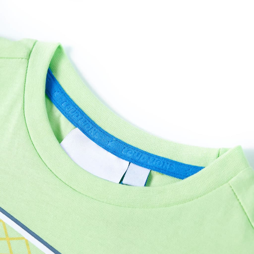 Thumbnail - vidaXL Kinder-T-Shirt Limette 92