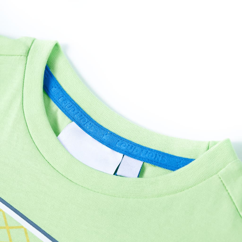 Thumbnail - vidaXL Kinder-T-Shirt Limette 140