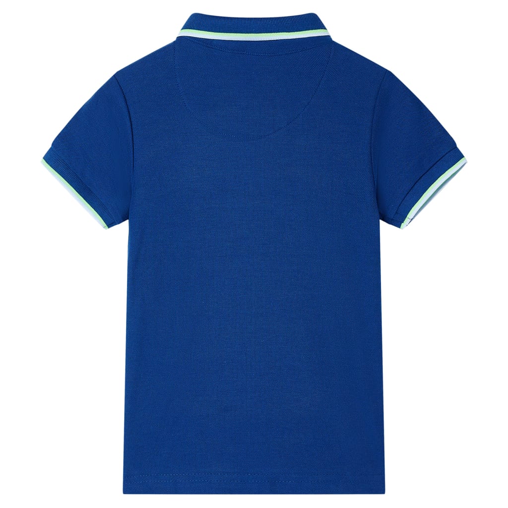 Thumbnail - vidaXL Kinder-Poloshirt Dunkelblau 128