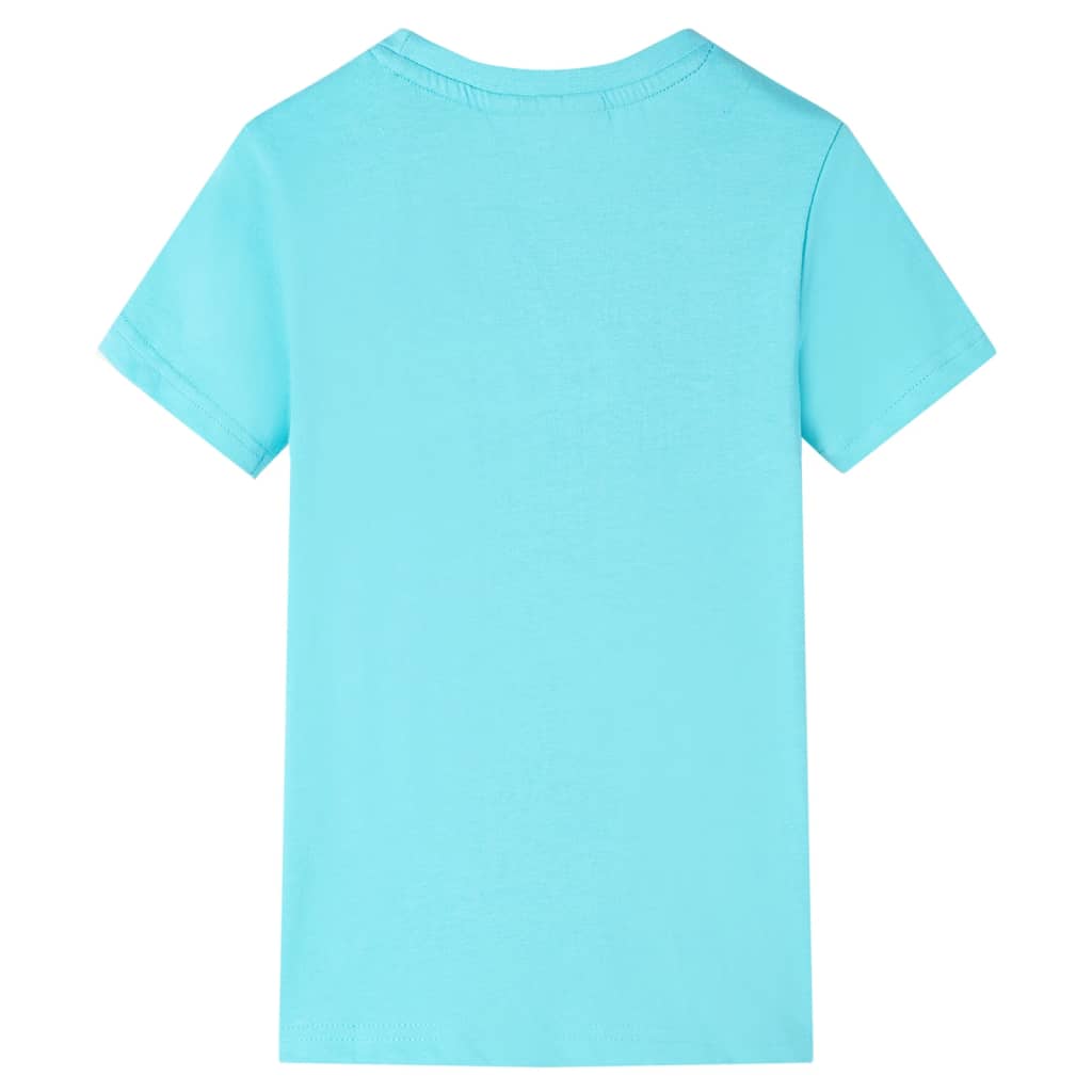 vidaXL Kindershirt 92 zeeblauw afbeelding