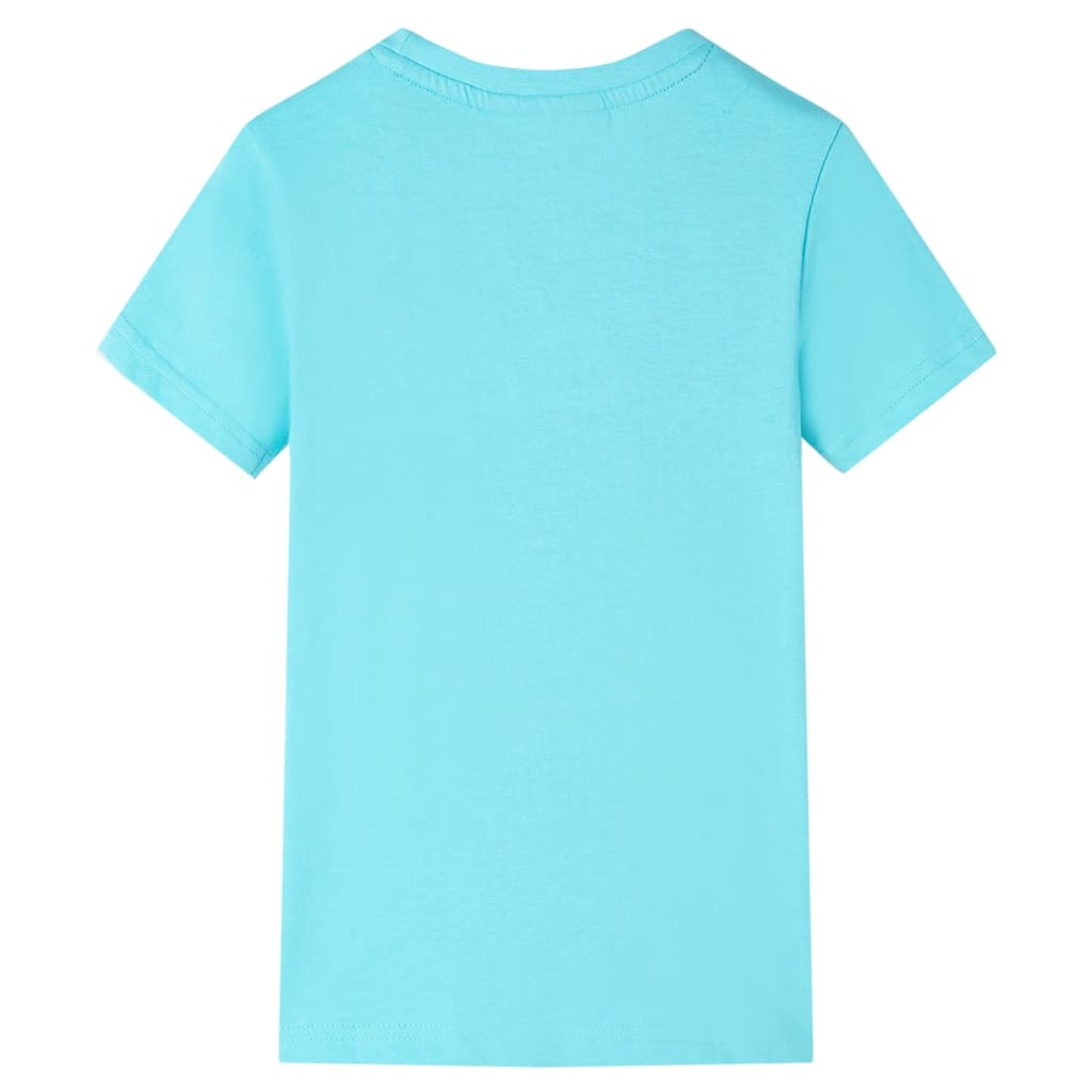 Thumbnail - vidaXL Kinder-T-Shirt Aquablau 128