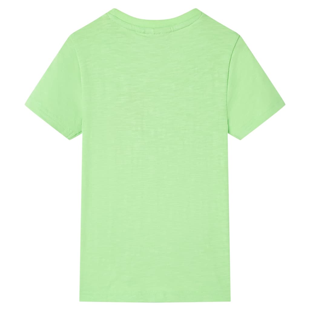 vidaXL Kindershirt 104 neongroen afbeelding