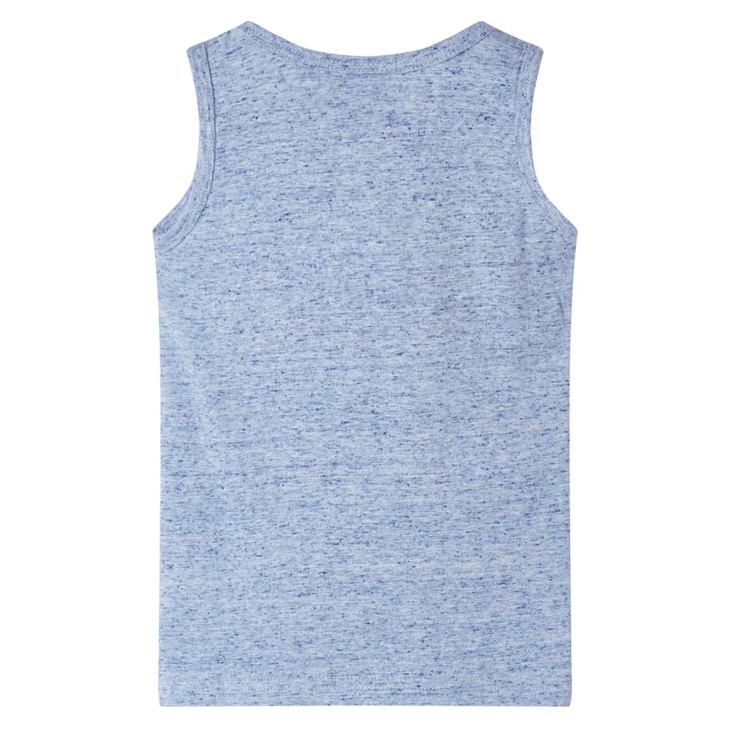 vidaXL Kindertopje 128 gemêleerd blauw afbeelding