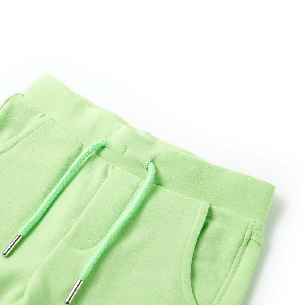 Thumbnail - vidaXL Kindershorts Fluo-Grün 128