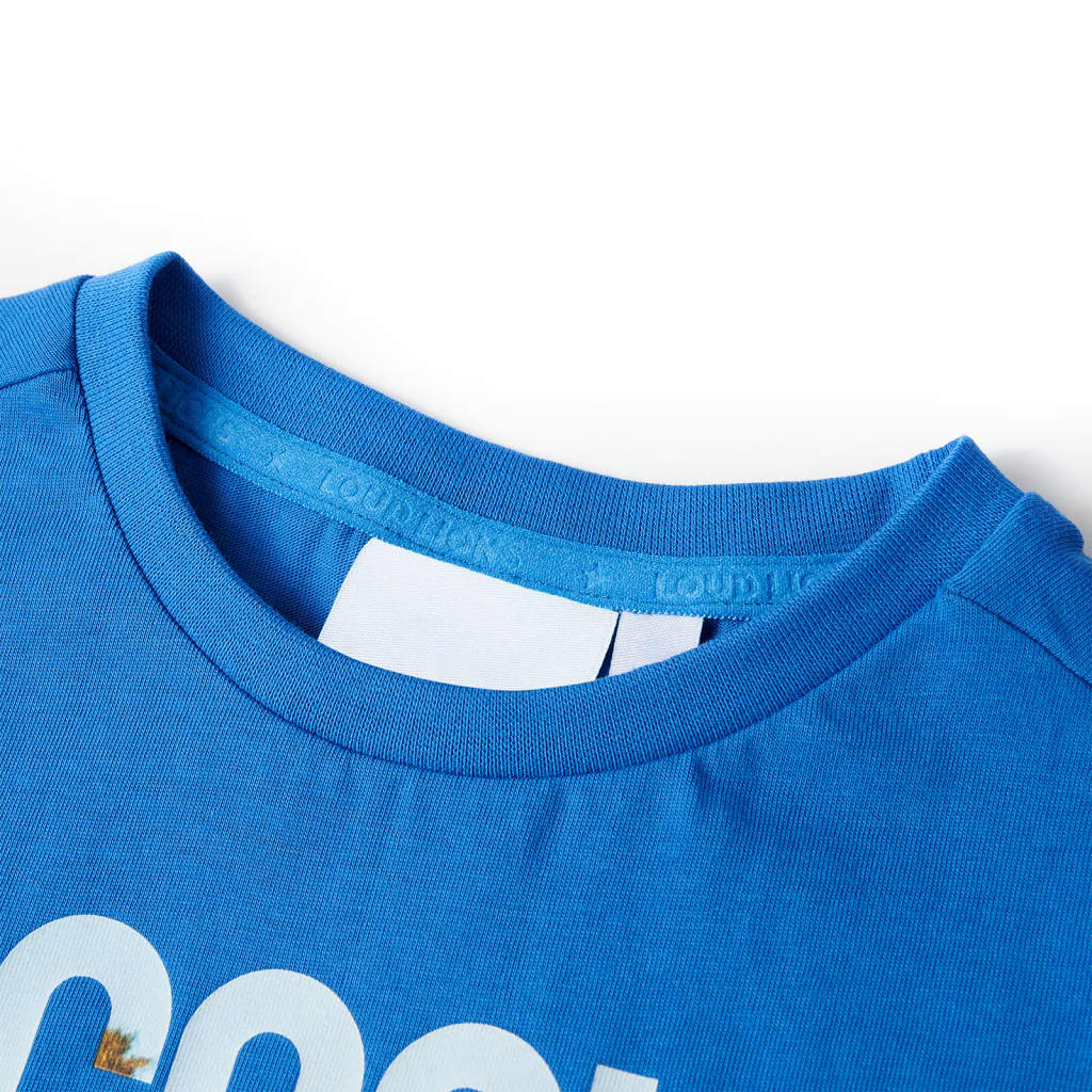 Thumbnail - vidaXL Kinder-T-Shirt Blau 128