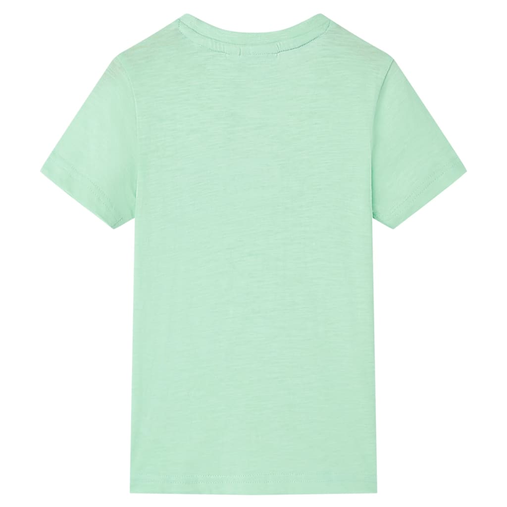 vidaXL Kindershirt 104 lichtgroen afbeelding