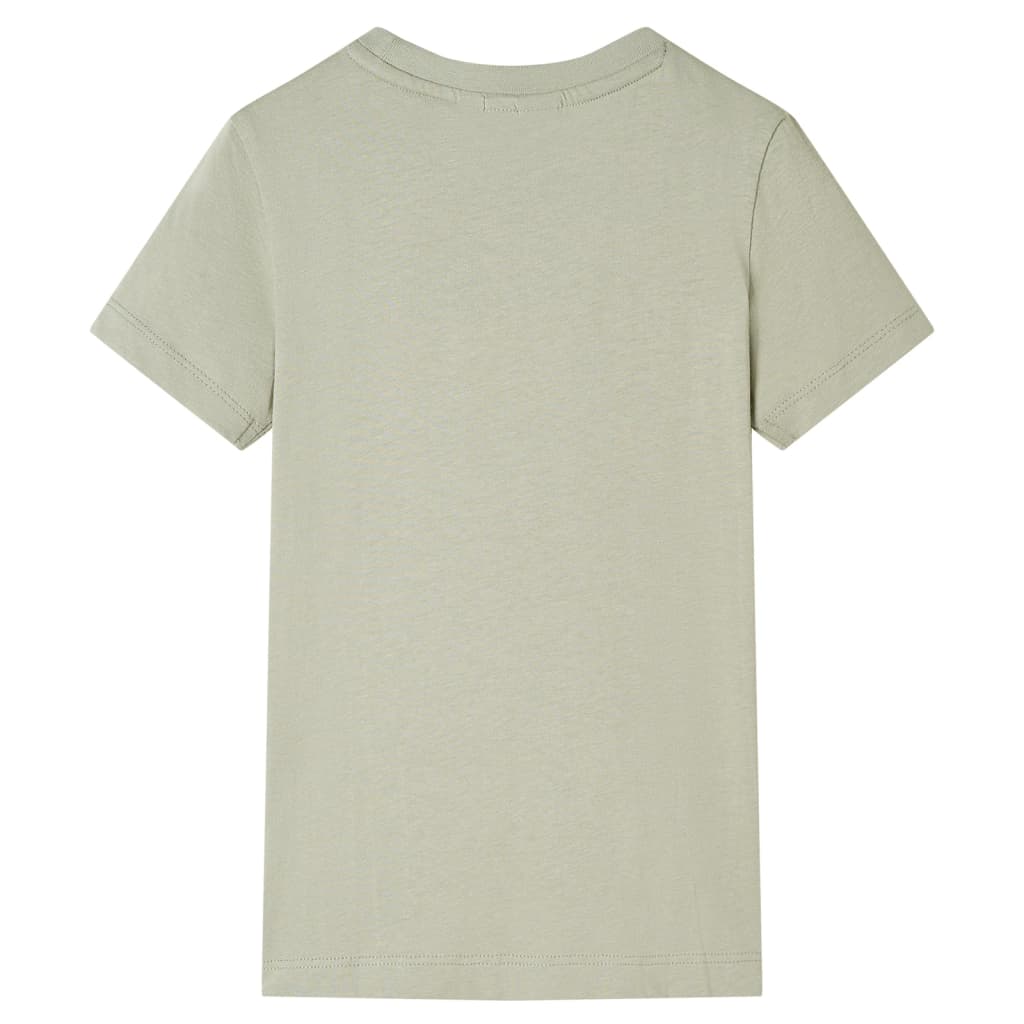 vidaXL Kindershirt 104 lichtkakikleurig afbeelding